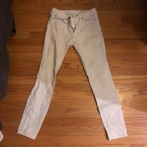 White Gap jeans